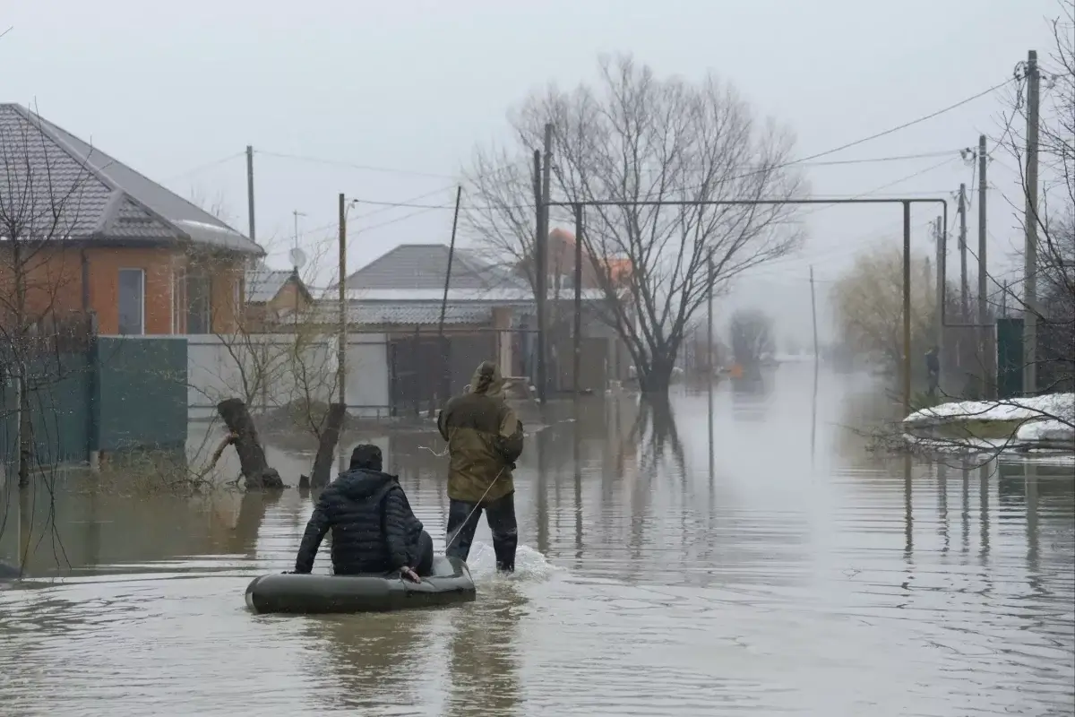Возможно наводнение в Алматинской, Жамбылской, Туркестанской областях