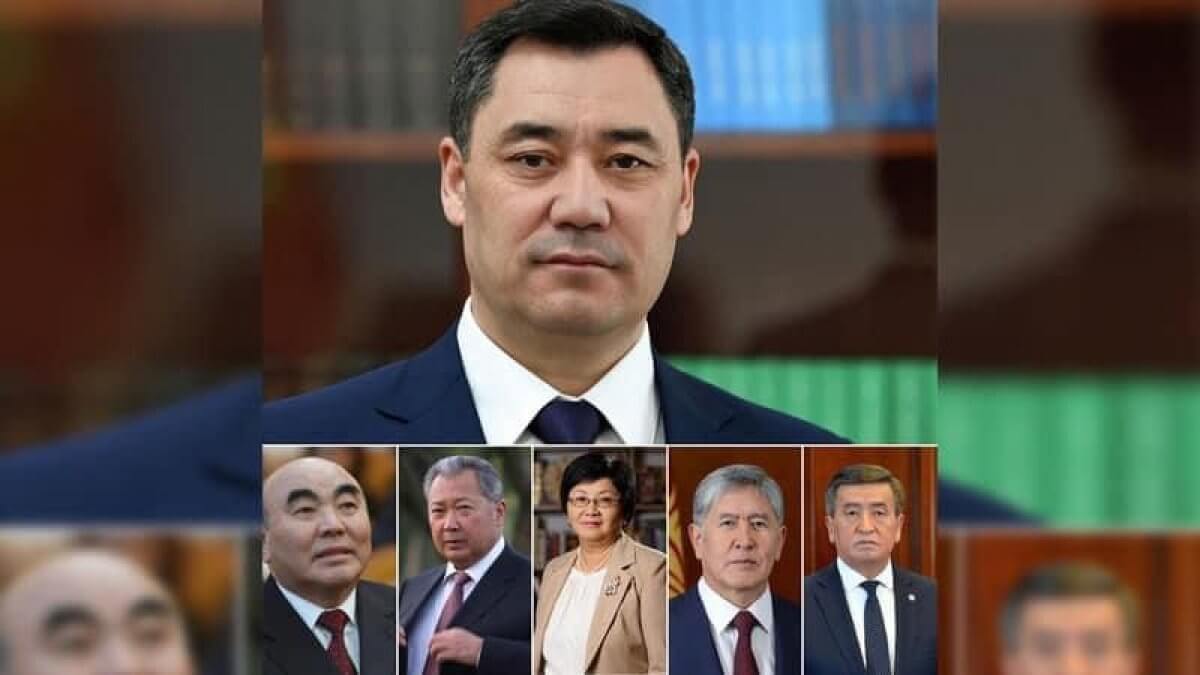 Садыр Жапаров встретился со всеми бывшими президентами Кыргызстана