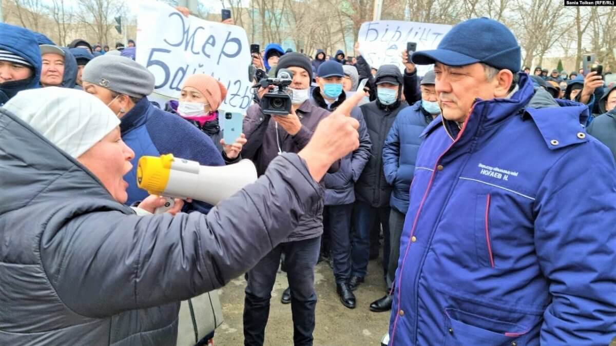 В Жанаозене запланирован митинг против итогов "лживых выборов"