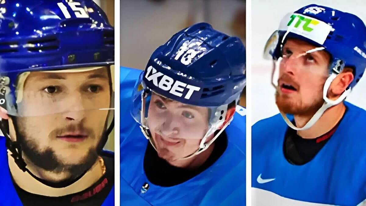 Три хоккеиста отказались от гражданства Казахстана перед ЧМ-2023
