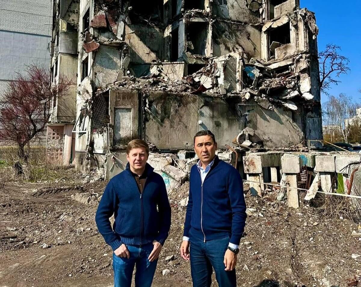 Известный казахский предприниматель посетил Украину с гуманитарным визитом