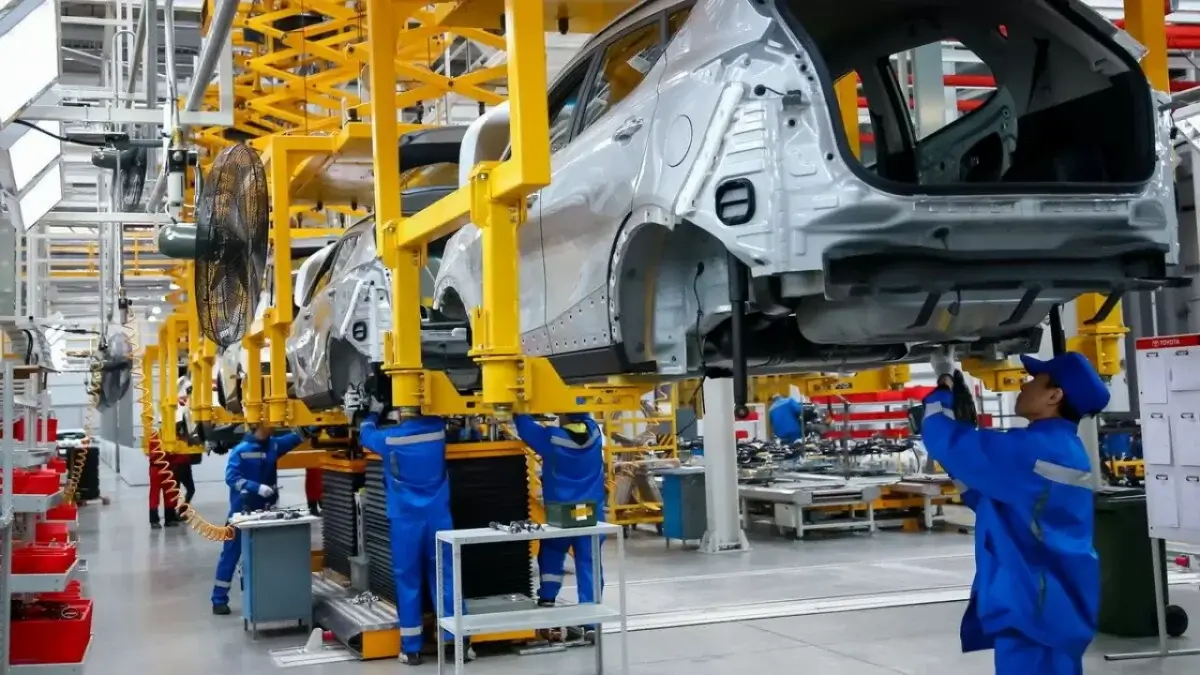 Производство автомобилей выросло в 1,5 раза за год в Казахстане
