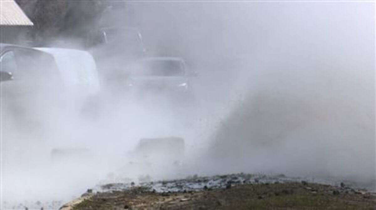 Кипяток на дороге: в Экибастузе снова крупная авария