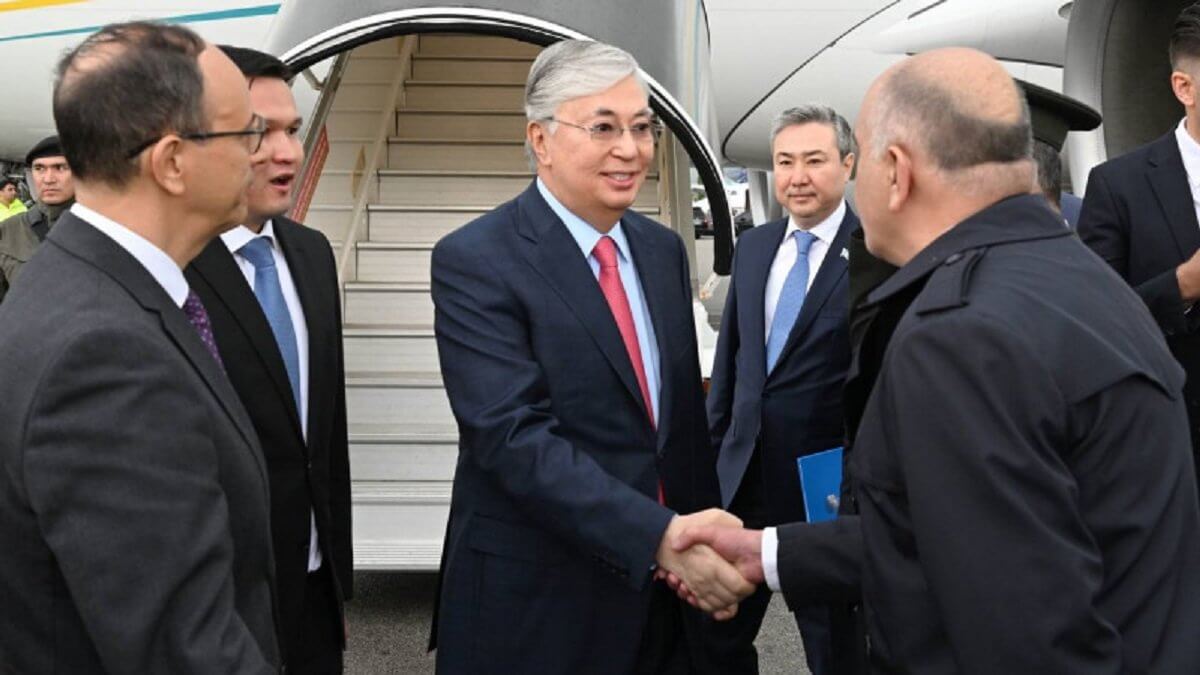 Токаев прибыл в Анкару на инаугурацию Эрдогана