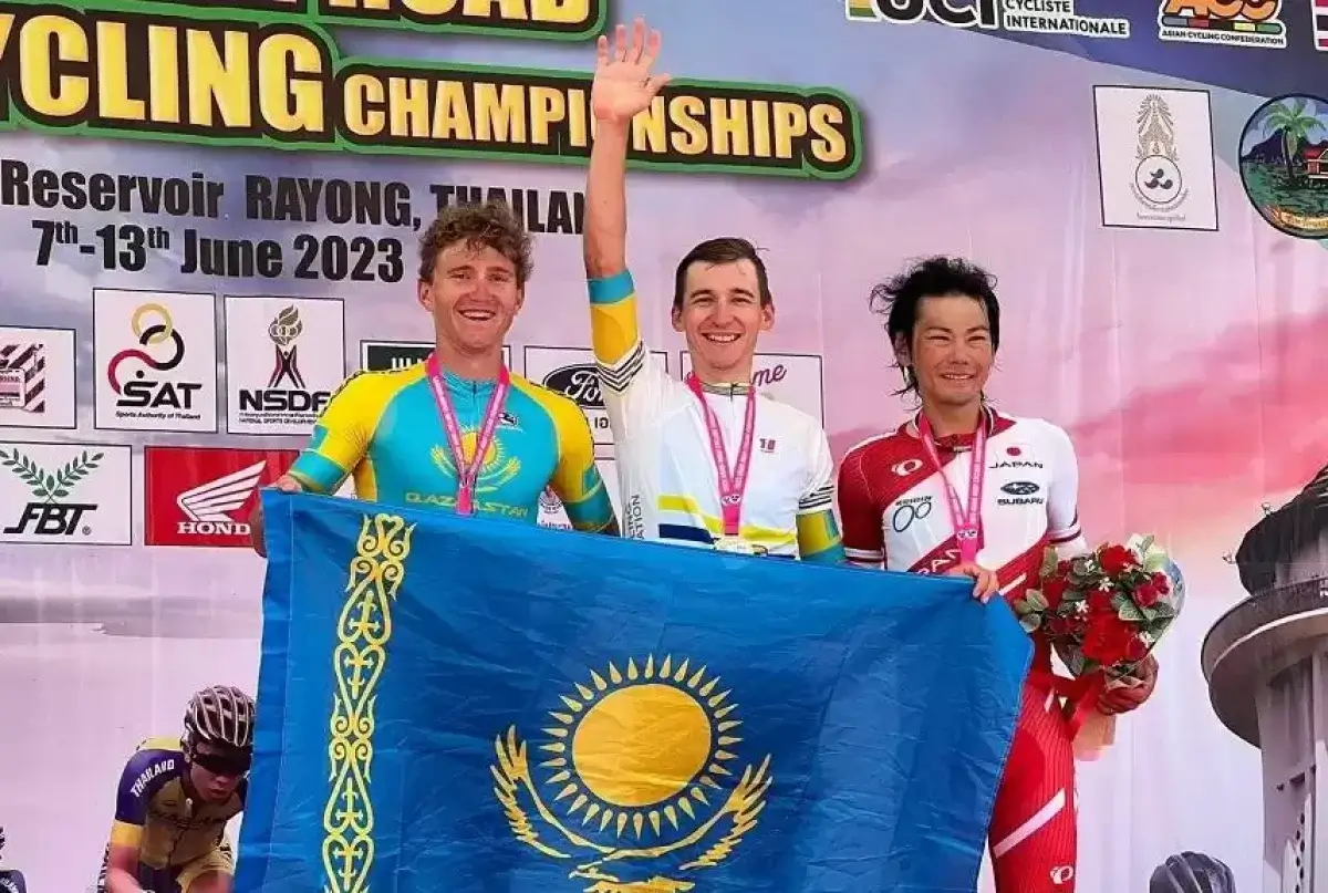 Казахстан выиграл в чемпионате Азии по велоспорту