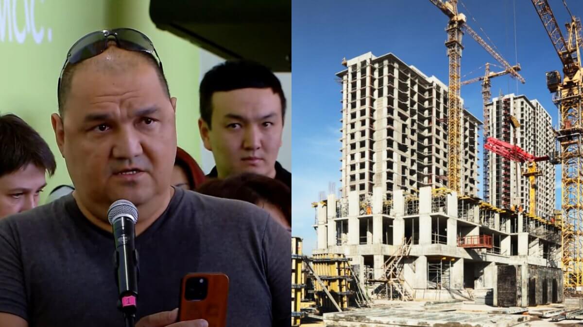 Житель Алматы пожаловался на выборочный снос зданий – крупных застройщиков избегают