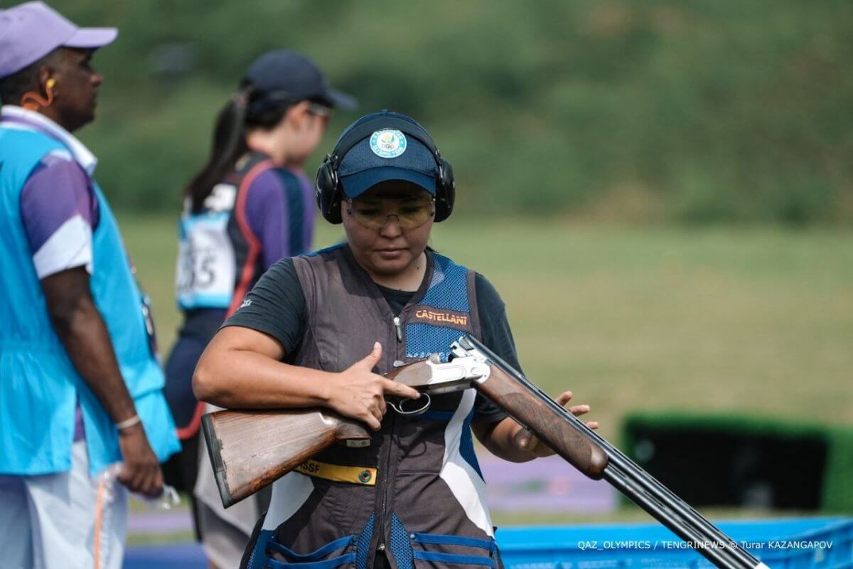 Установили рекорд: первое золото Азиады для Казахстана завоевала женская сборная по стендовой стрельбе