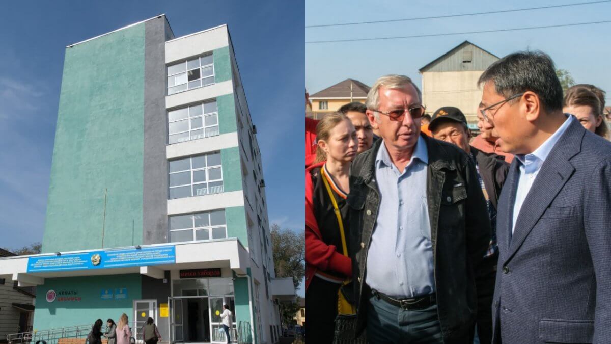 Услугами смогут пользоваться 8 тысяч жителей: Досаев проверил готовность нового здания семейно-врачебной амбулатории в Алматы