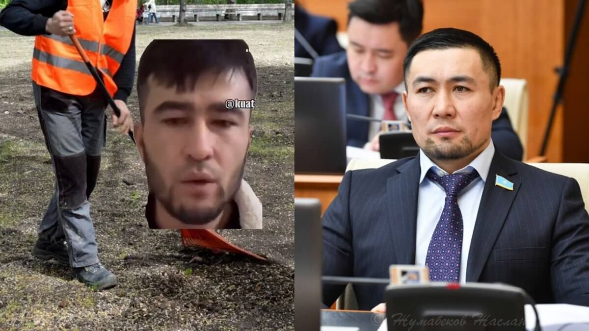Депутат Ардак Назаров предлагает привлечь на 30 дней к общественным работам тех, кто оскорбляет казахов