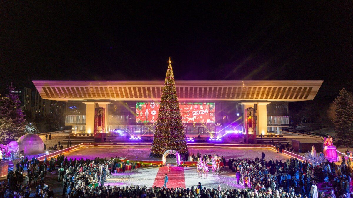 Где запустят салют на Новый год в Алматы?
