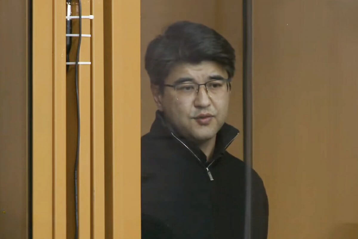 В суде показали кадры задержания Бишимбаева