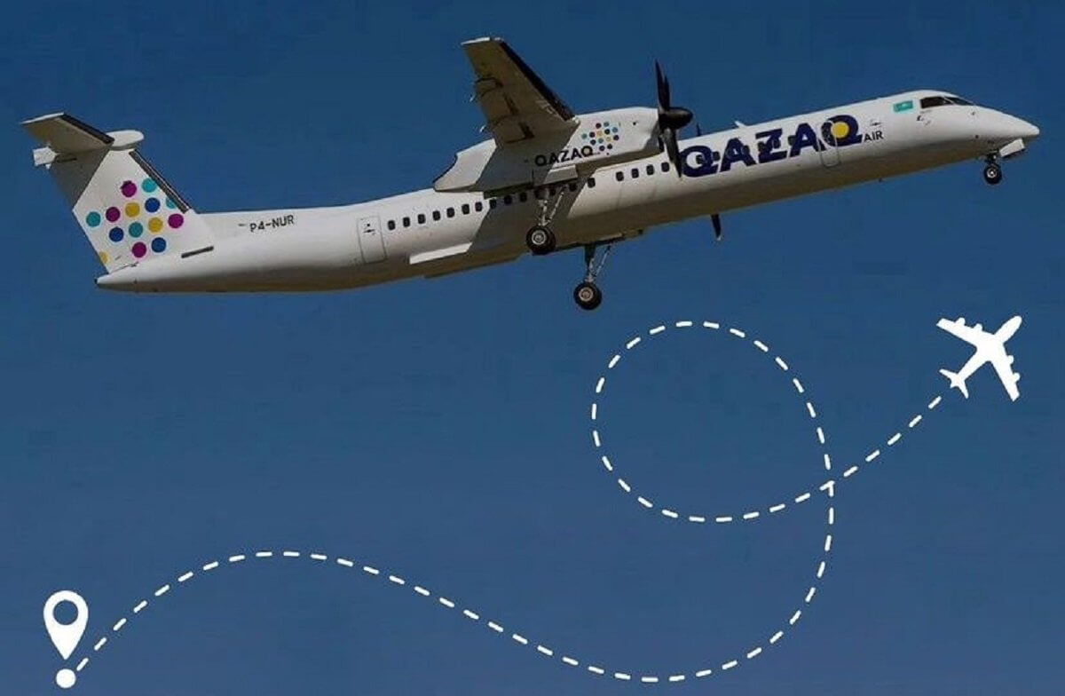 «Возрастной тариф» ввела авиакомпания Qazaq Air для казахстанцев при полетах за рубеж