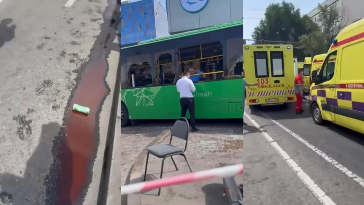 Серьезное ДТП в Алматы: скончался пассажир автобуса
