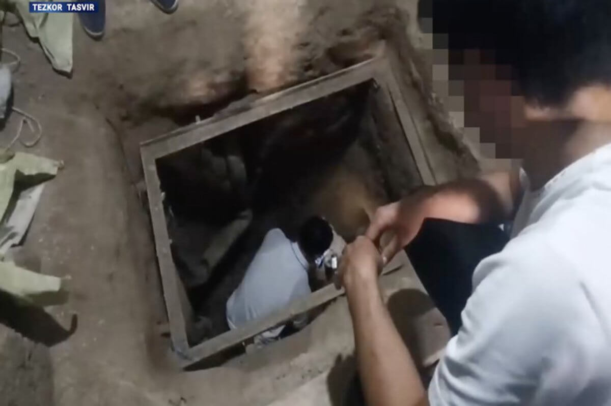 Секретный тоннель из Туркестанской области в Ташкент:  задержаны подпольные торговцы лекарствами