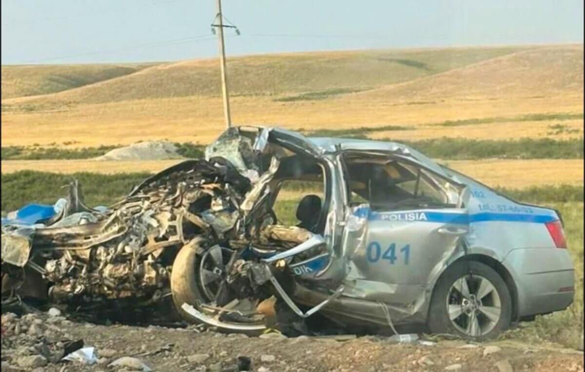 Страшное ДТП в Жамбылской области: погибли полицейские