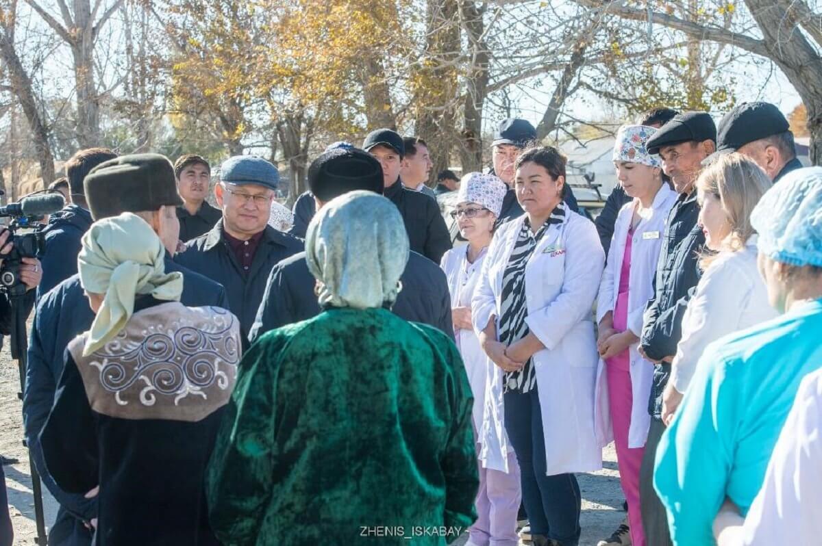 В селе Алмалы будут построены сразу три новых социально значимых объекта