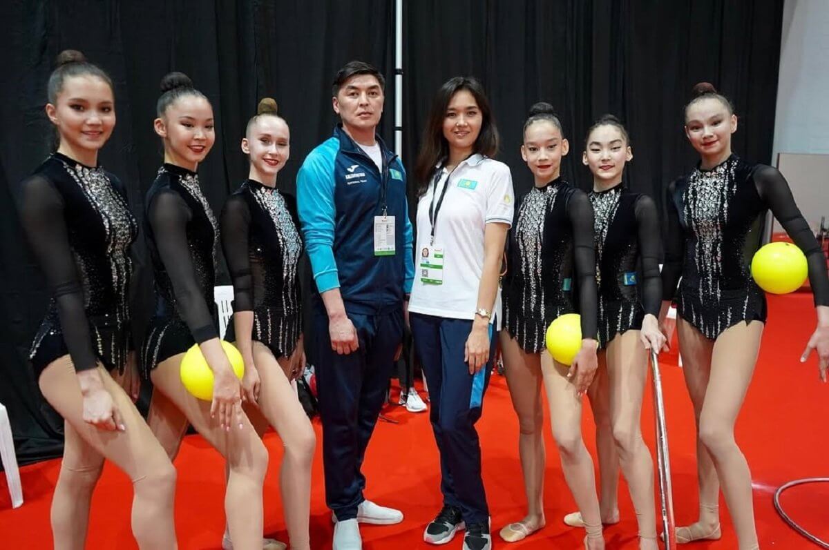 Казахстан завоевал еще одно золото на чемпионате Азии по художественной гимнастике