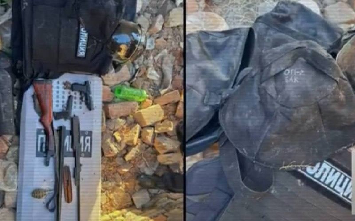Во время январских событий пропавшее полицейское оружие было найдено