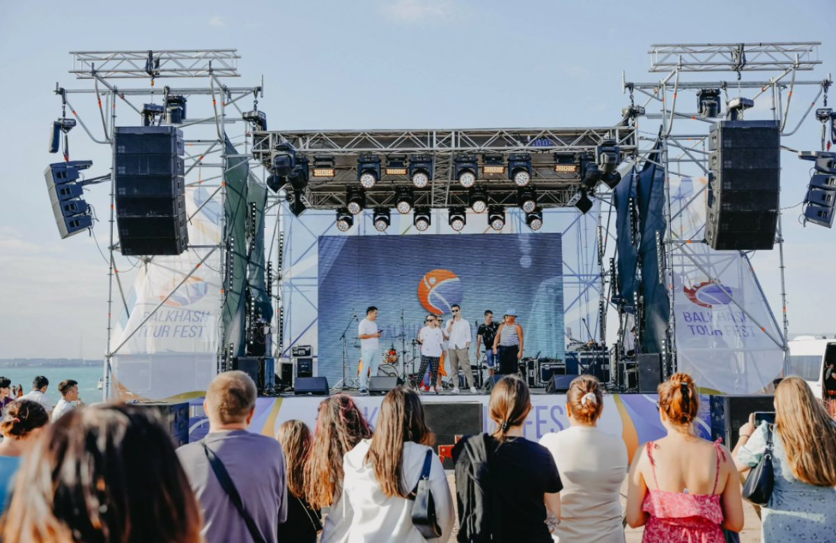 Названы главные артисты фестиваля "Balkhash Tour Fest 2025"