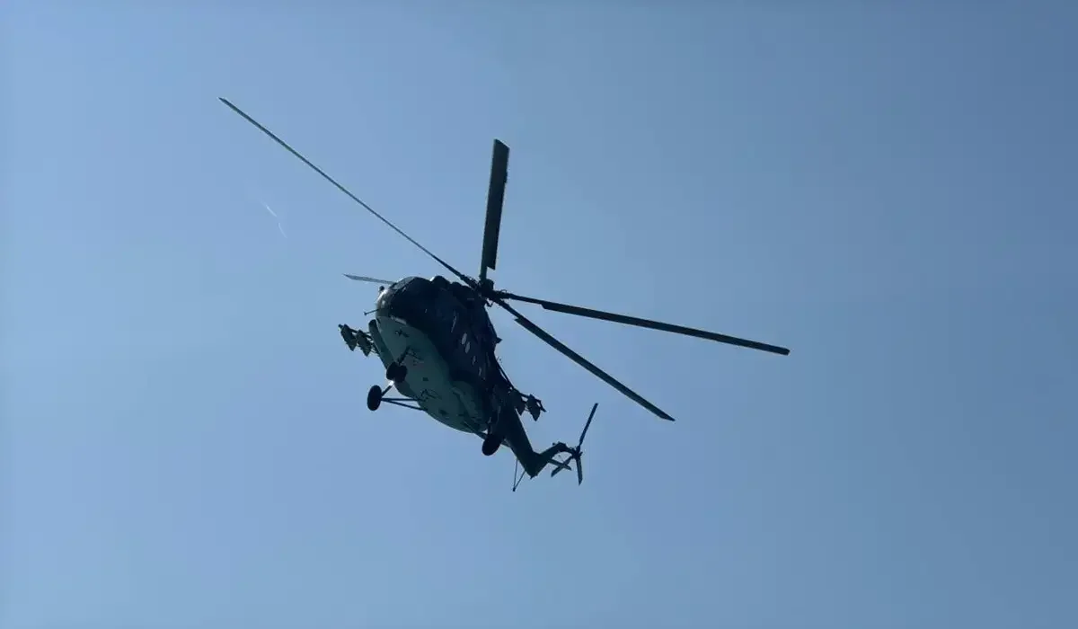 Военный вертолет исчез в Алматинской области: поиски продолжаются