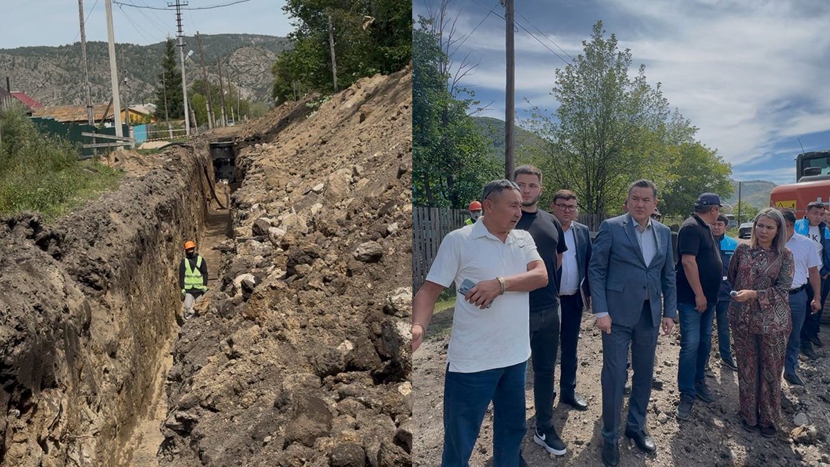 До холодов с чистой водой: в ВКО прокладывают десятки километров труб в Асубулаке