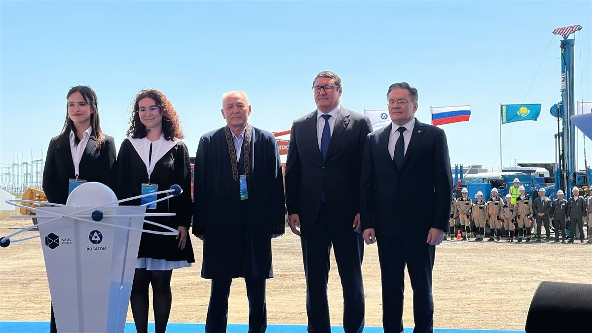 В Казахстане началось строительство первой АЭС