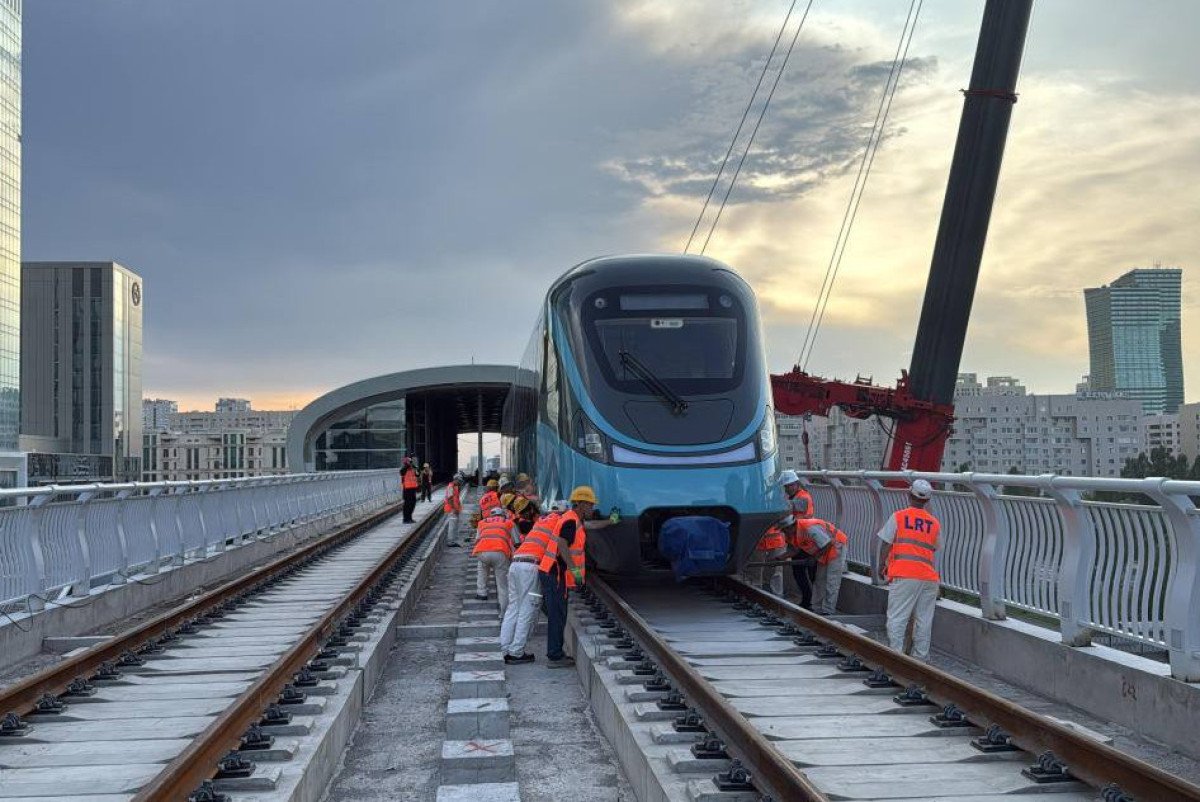 LRT в Астане станет доступен для пассажиров только в 2026 году