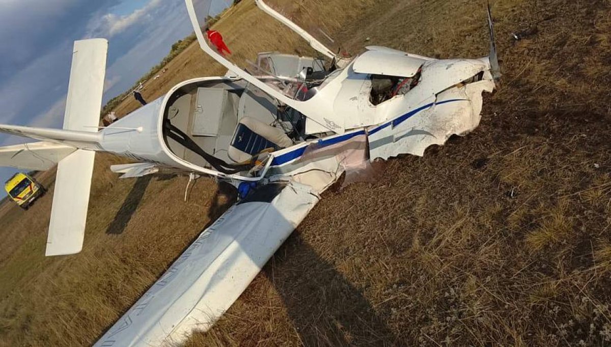 Частное воздушное судно разбилось в Акмолинской области