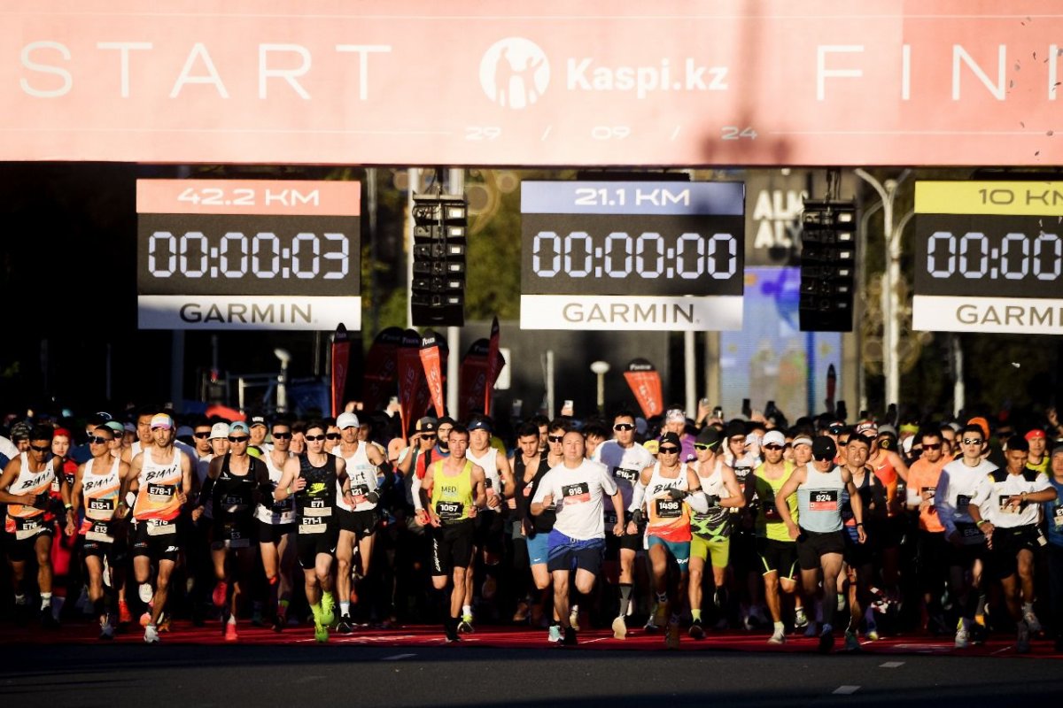 Главный старт осени Almaty Marathon пройдет 28 сентября и соберет 16 000 бегунов