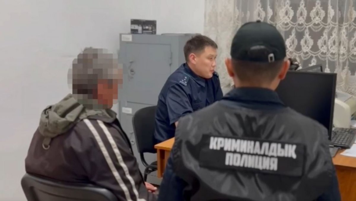 В Костанайской области задержан мужчина, подозреваемый в убийстве жены и сына