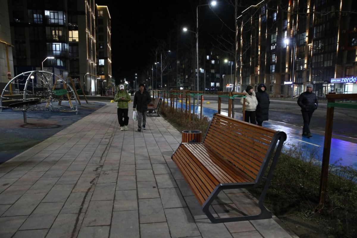 Дархан Сатыбалды ознакомился с проектами архитектурного освещения жилых комплексов