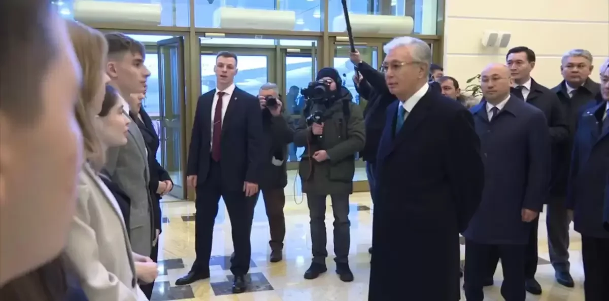 Токаев провёл беседу со студентами МГИМО полностью на казахском языке