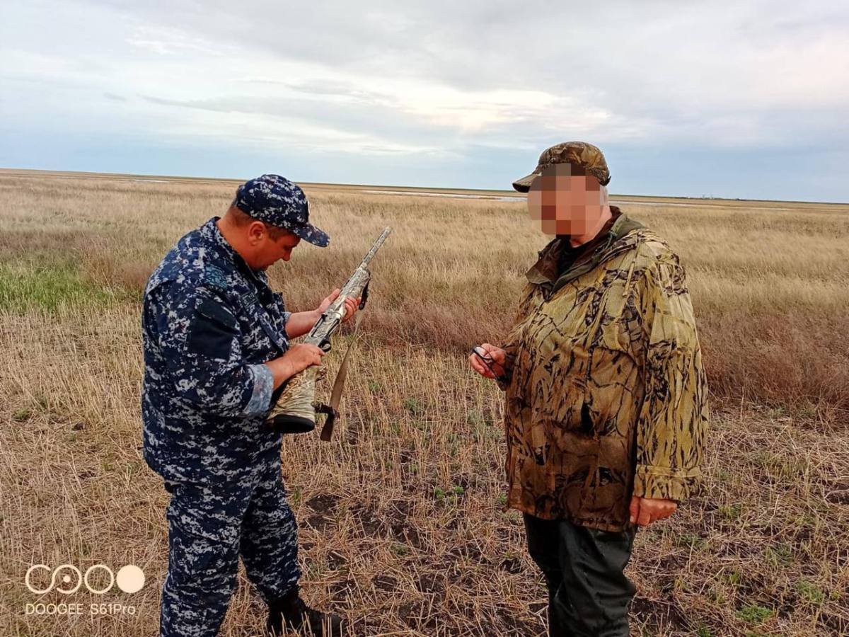 Полицейские раскрыли факт браконьерства в Костанайской области