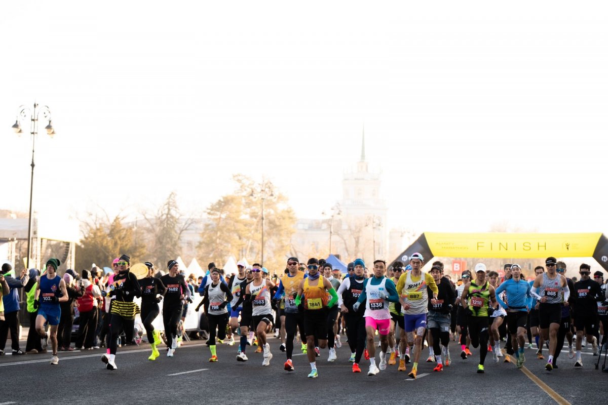 2500 участников из 20 стран: в Алматы состоялся финальный забег сезона 2025 года – City Run