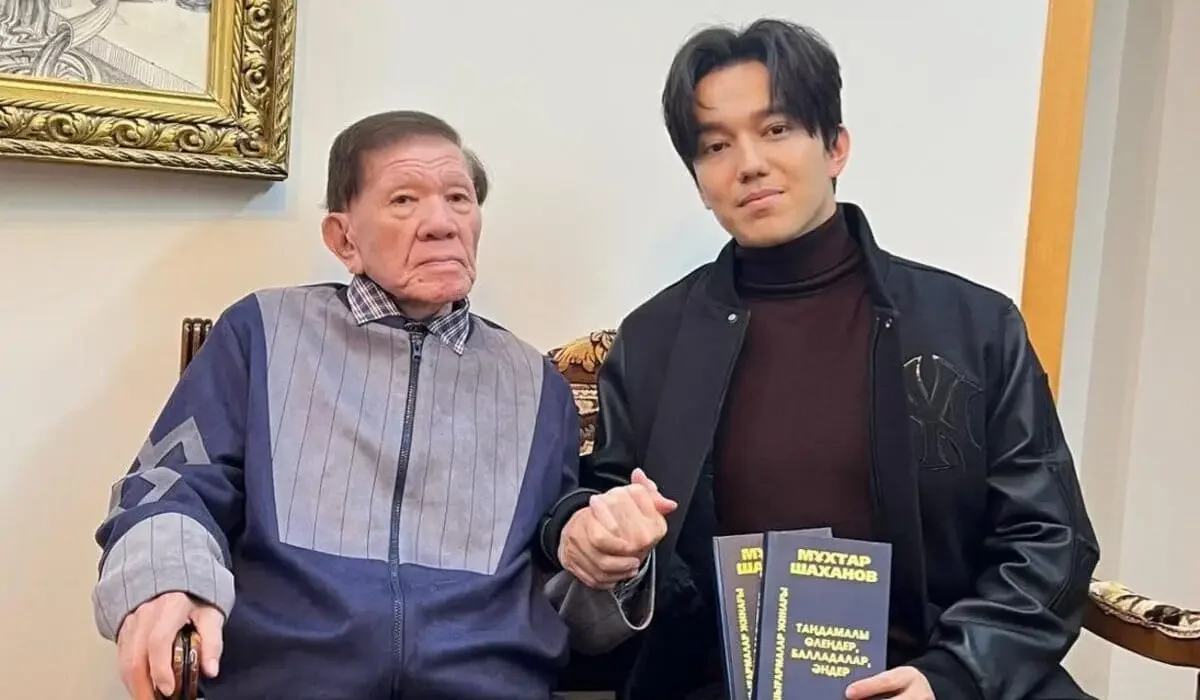 Димаш Кудайберген лично выразил соболезнования Мухтару Шаханову
