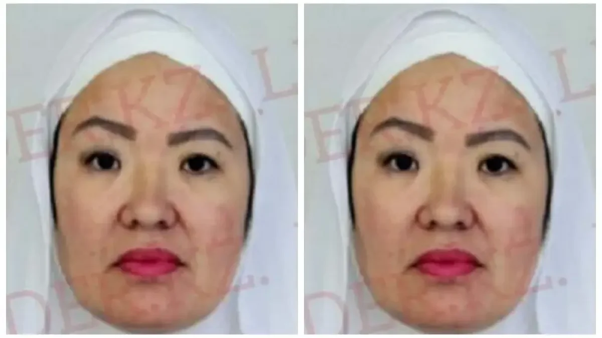 В Алматинской области разыскивают женщину в белом хиджабе