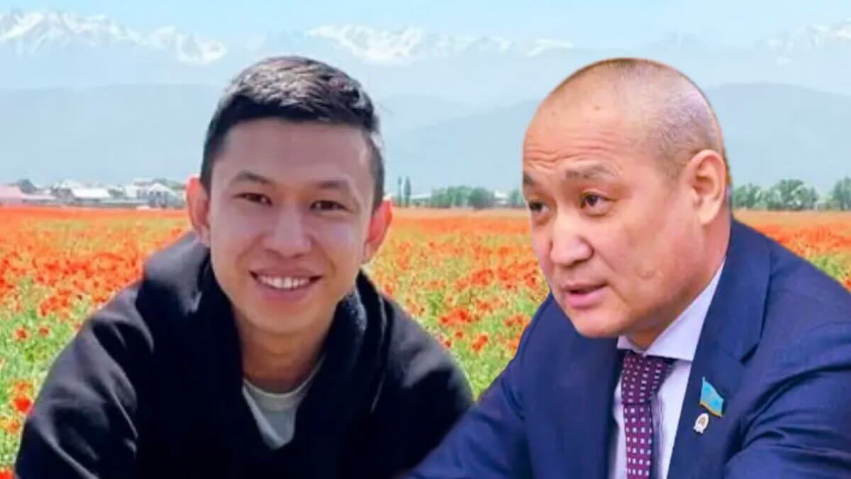 Блогера Темирлана Енсебека снова вызвали в полицию после жалобы депутата Жанбыршина