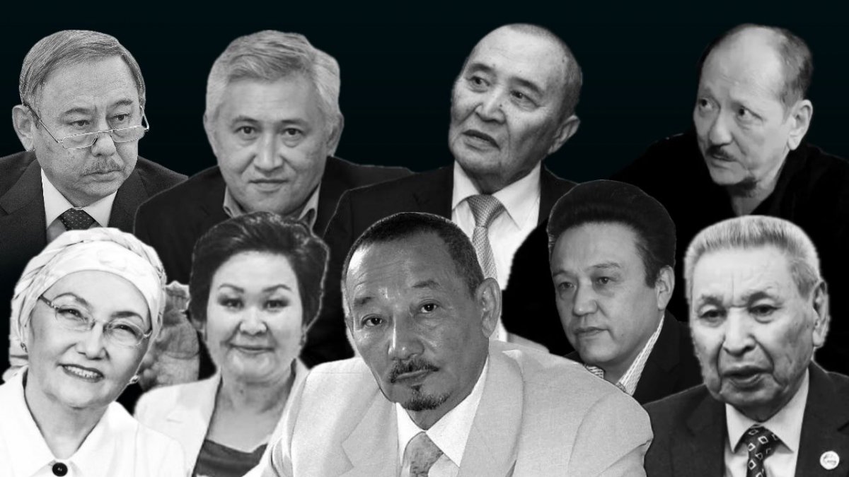 Год утрат для казахской культуры: кого страна потеряла в этом году