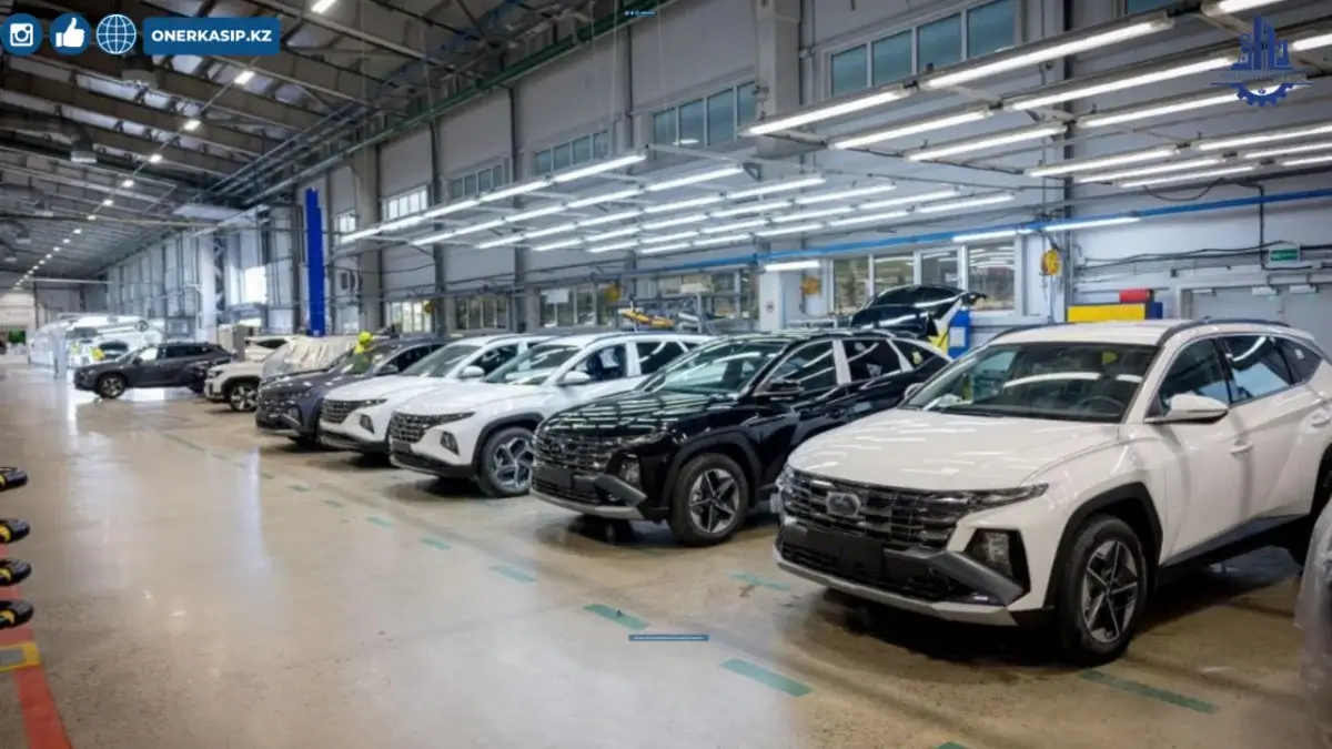Автомобилестроение Казахстана демонстрирует рекордные показатели роста
