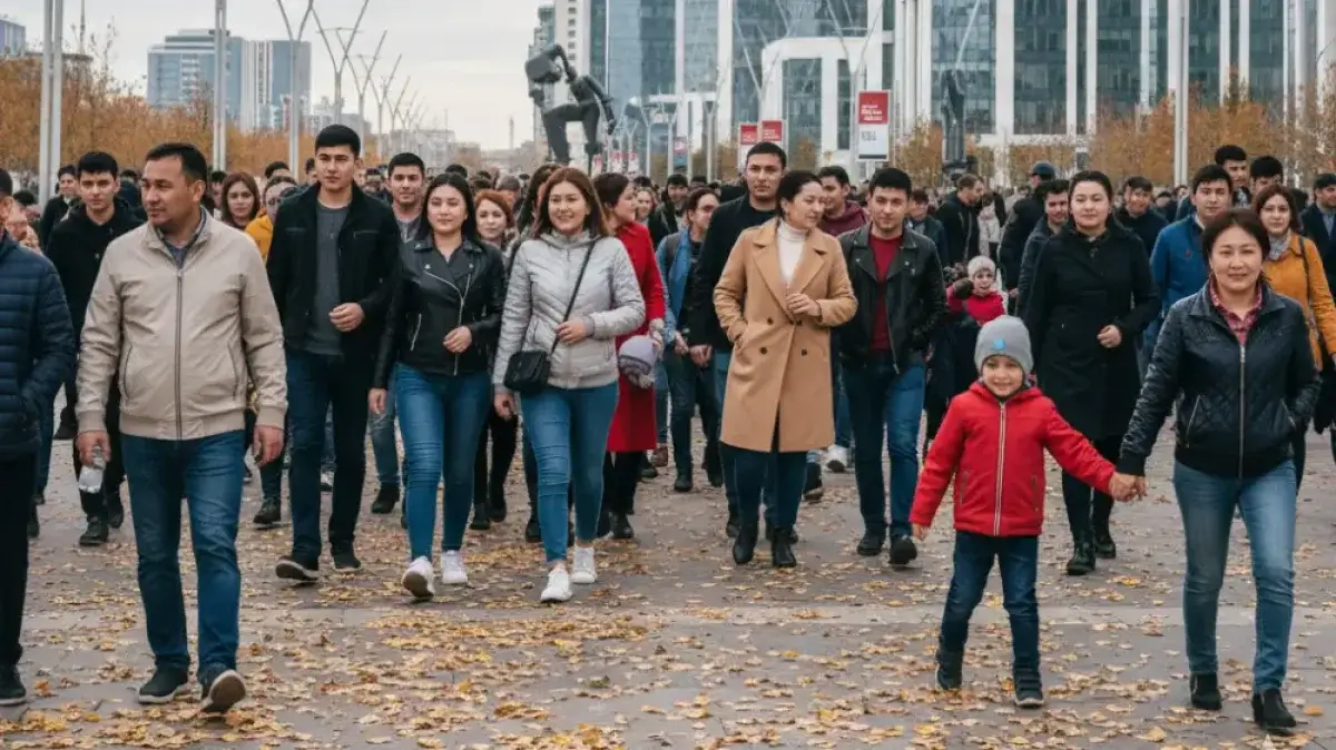 Названа точная численность населения Казахстана