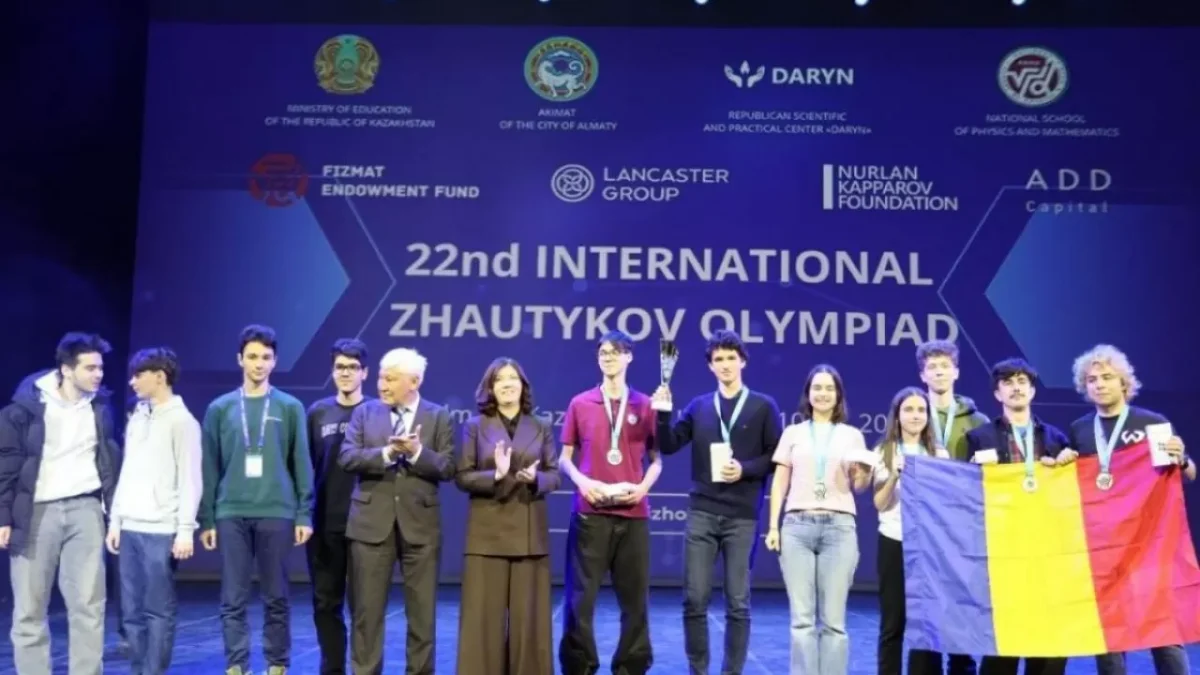 Казахстанские школьники завоевали 132 медали на Международной Жаутыковской олимпиаде