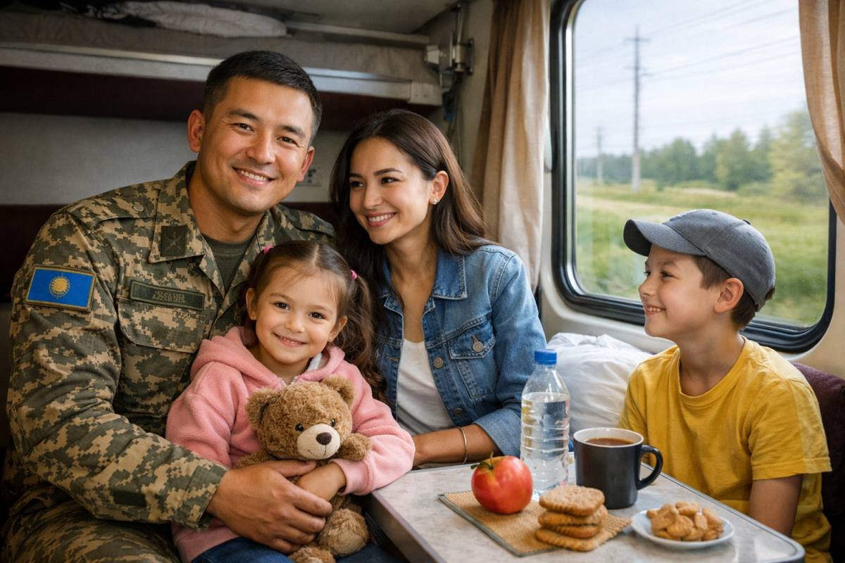 Билеты за счет КТЖ: как военнослужащим оформить бесплатный проезд в отпуск