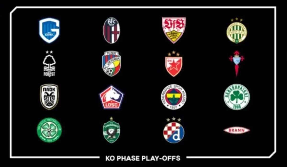 Стали известны 24 команды плей-офф Лиги Европы