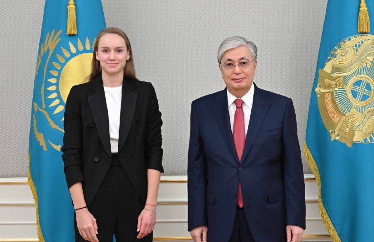 Токаев поздравил Рыбакину с победой на Australian Open