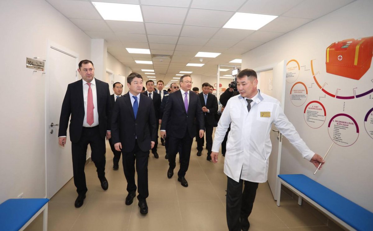 В Мангистау открыли вторую в стране уникальную станцию скорой помощи