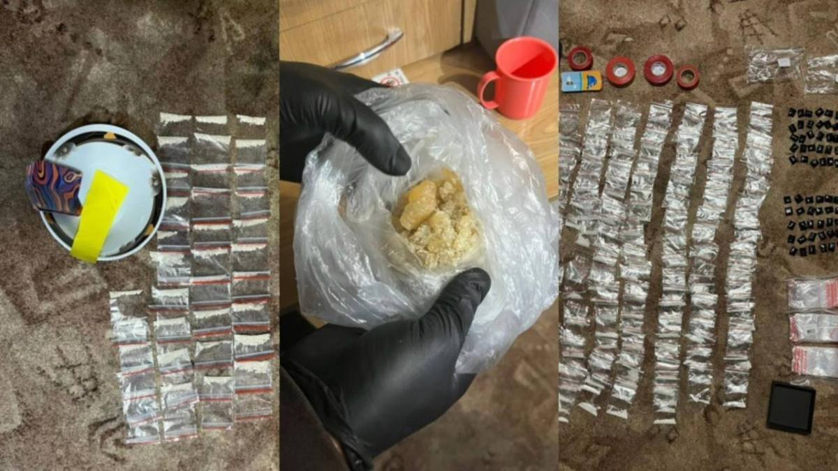 Крупная партия синтетических наркотиков изъята в Костанае