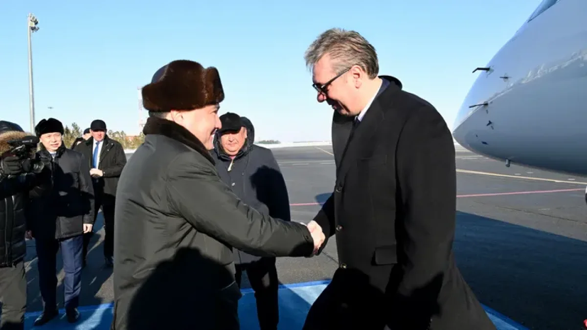 Президент Сербии прибыл с официальным визитом в Казахстан