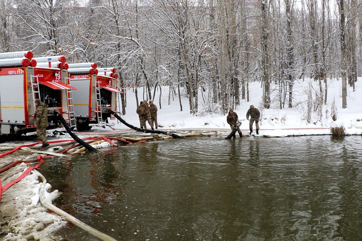 РКШУ «Көктем-2026»: в регионах страны отрабатывают готовность к паводкам