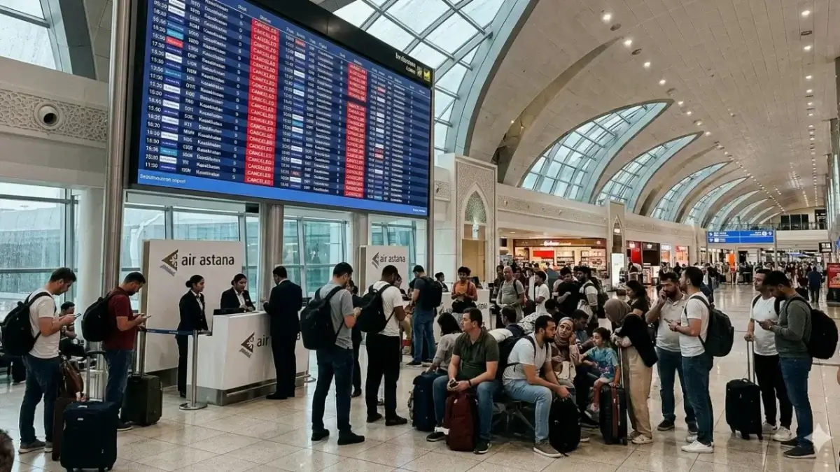 «Берите кредиты»: сотни казахстанцев застряли в Дубае под сиренами и взрывами