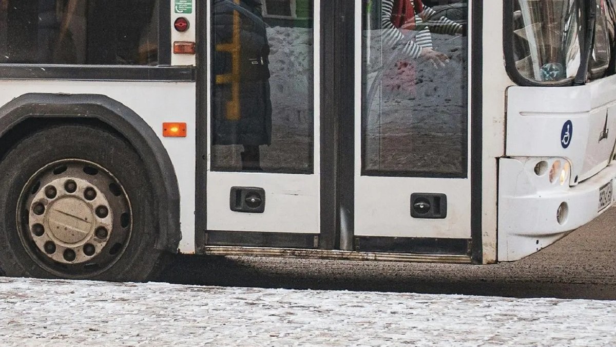 Поездка с риском: девочку зажало дверью при выходе из автобуса в Кокшетау